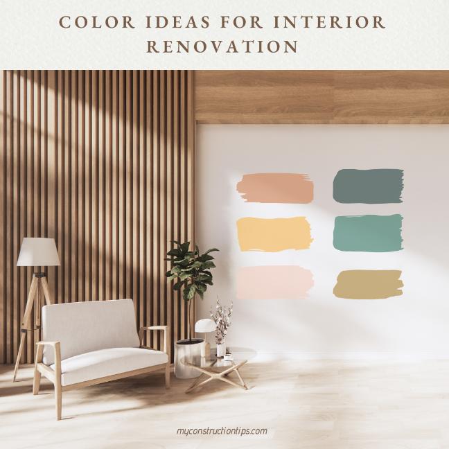 couleur renovation interieure