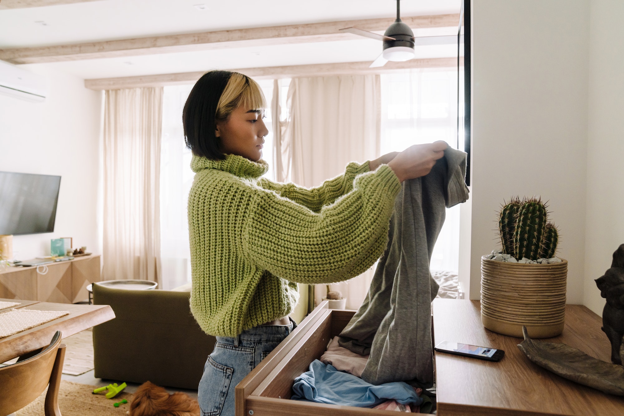 How to improve the storage space in your dresser ?