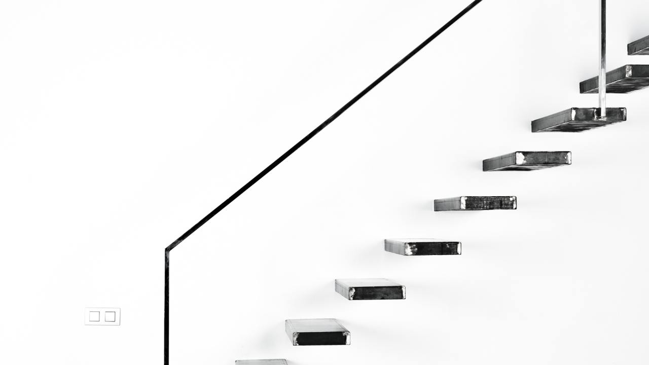 The Floating Steel Staircase