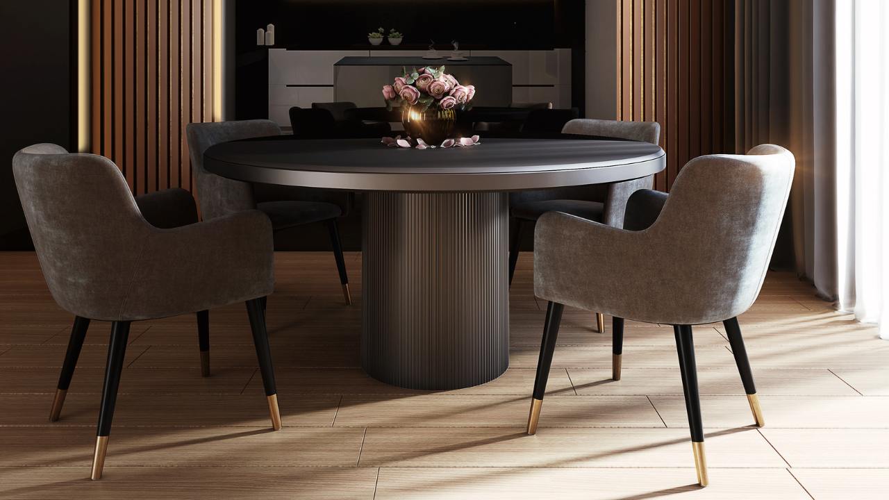 The Industrial Chic Dining Table