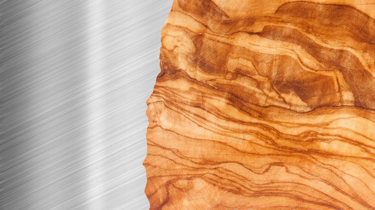 Wood and steel